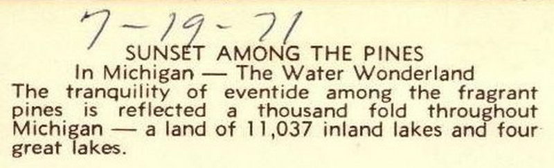 US-2 Motel - Vintage Postcard (newer photo)